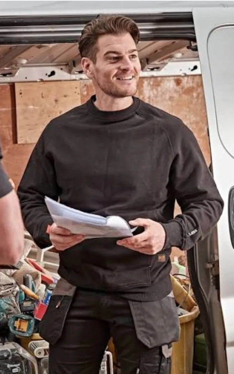Branded crew neck sweatshirts for teams — workwear printing Orpington